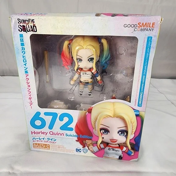 Nendoroid Suicide Squad Harley Quinn Suicide Edition Fig Good Smile Company